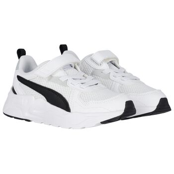 White & Black Trinity Trainers