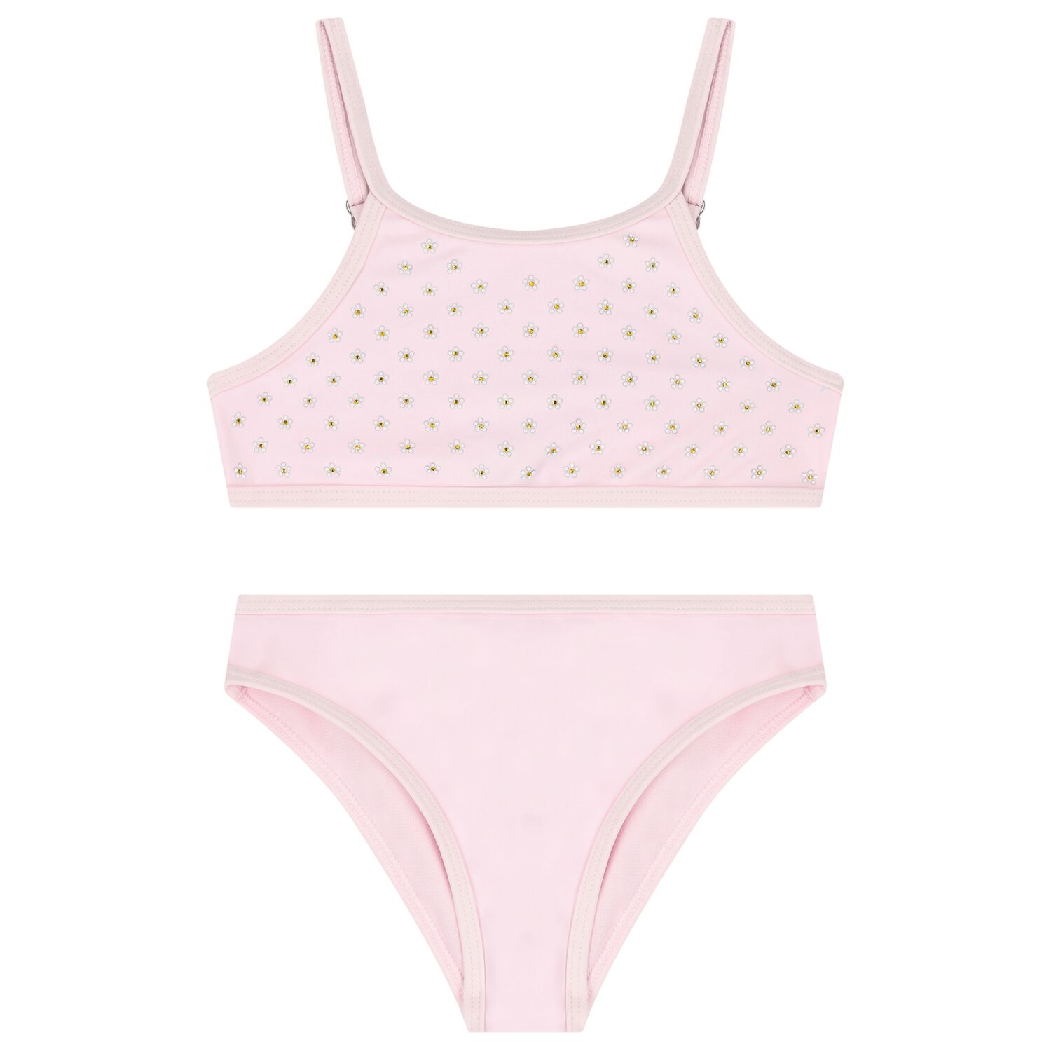 Girls Pink Rhinestones Bikini, 1, hi-res image number null