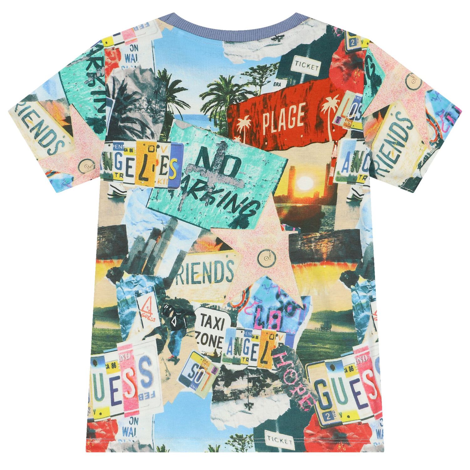Boys Multi-Coloured Logo T-Shirt, 4, hi-res