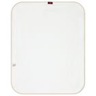 White & Beige Logo Baby Blanket, 1, hi-res