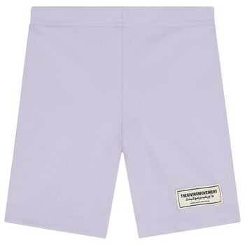 The Giving Movement Purple Logo Softskin Cycling Shorts, 2 Purple Logo Softskin Cycling Shorts