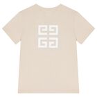 Beige Logo T-Shirt, 3, hi-res