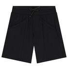 Boys Blue & Black Shorts Set, 1, hi-res
