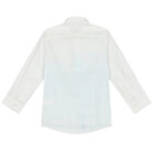 Boys White Logo Shirt, 1, hi-res