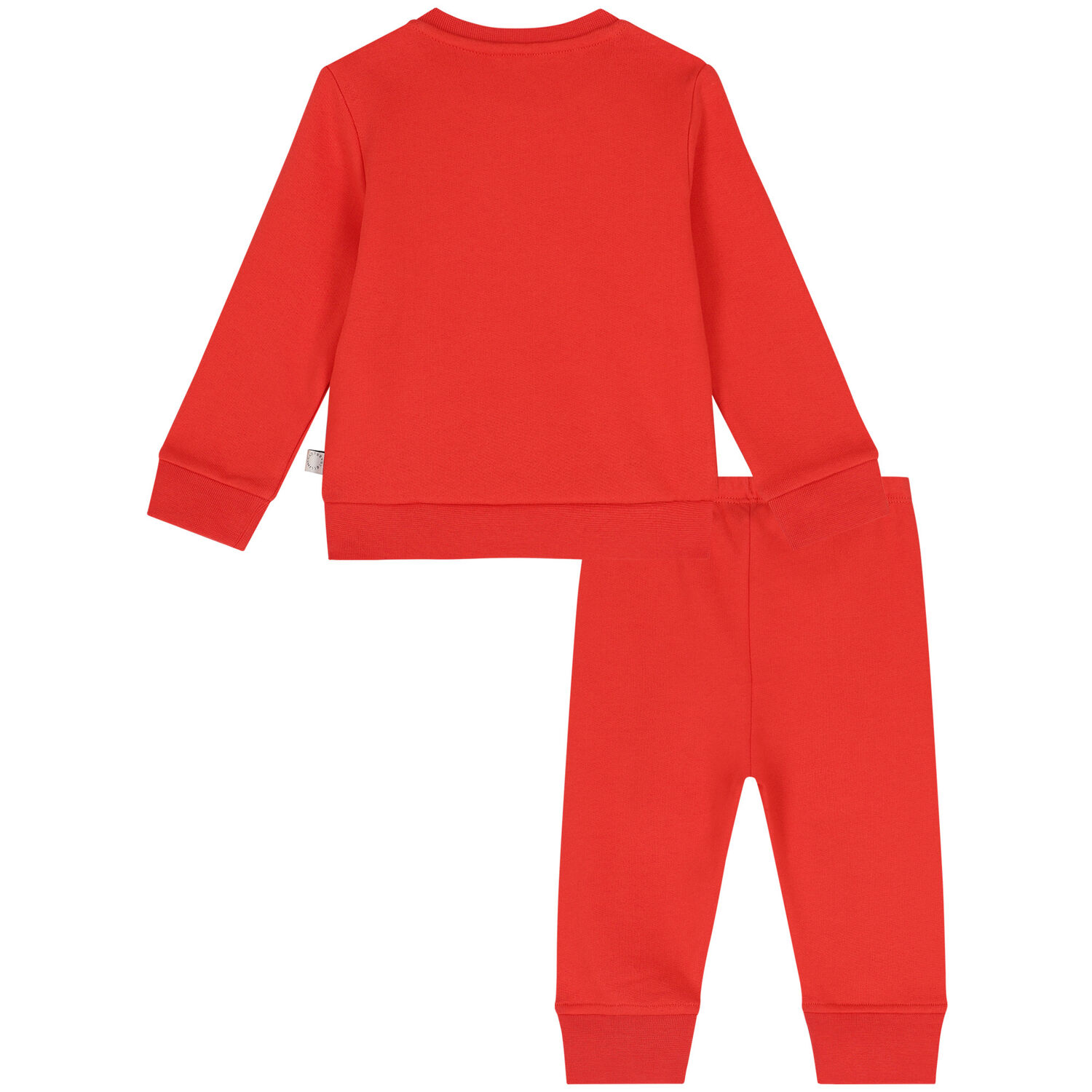 Younger Girls Red Hearts Tracksuit, 1, hi-res