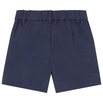 Younger Boys Navy Blue Shorts