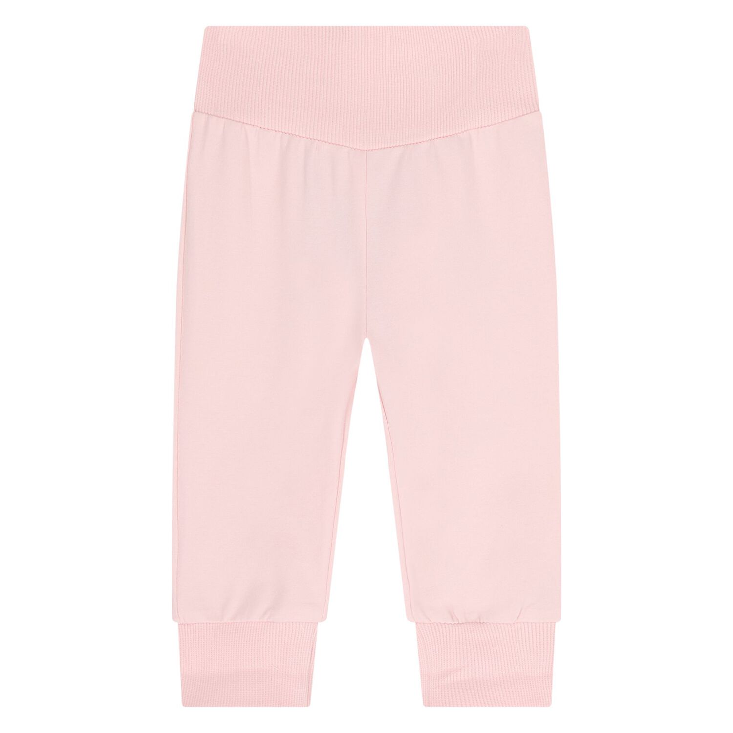 Baby Girls White & Pink Tracksuit Set ( 3 Piece ), 4, hi-res
