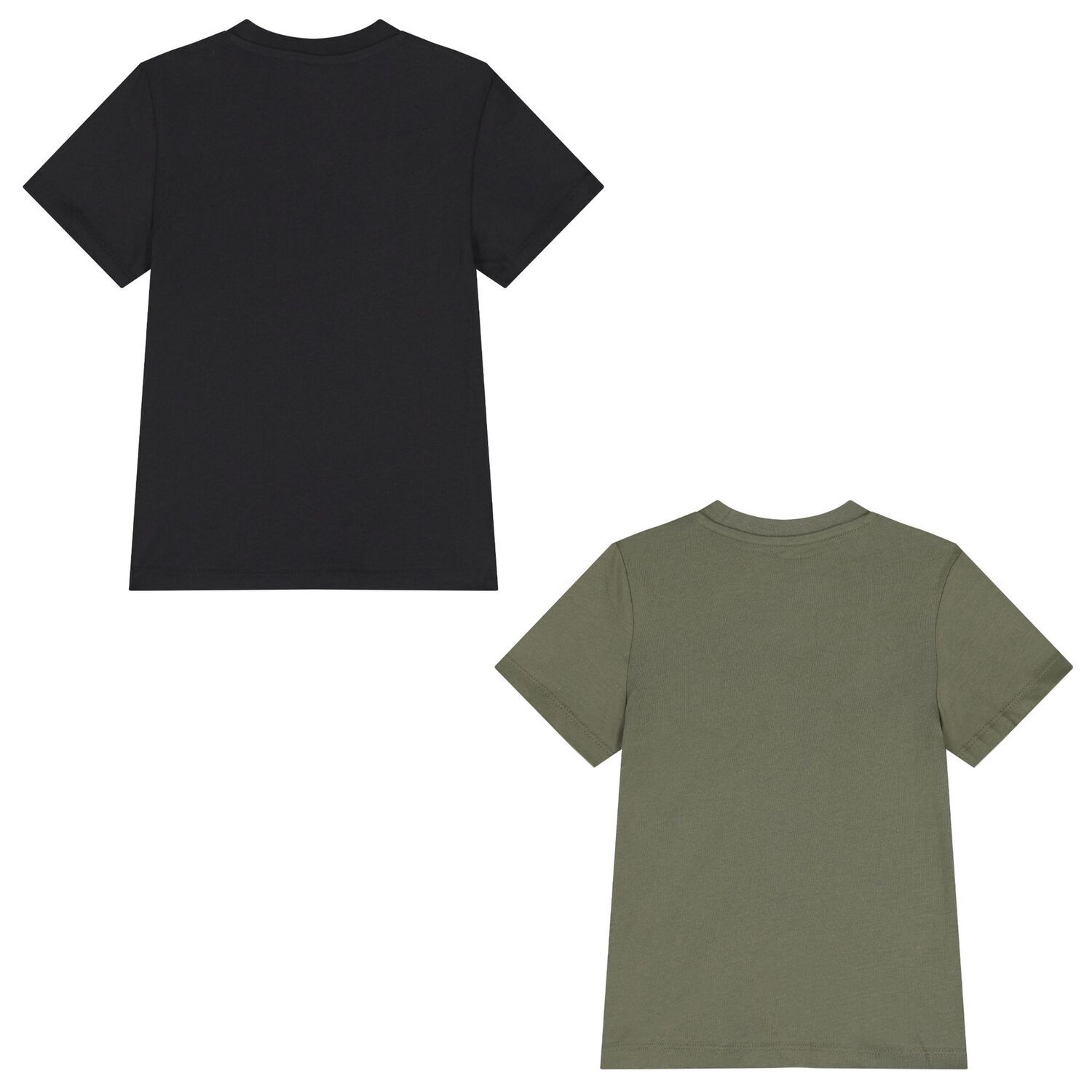 Boys Black & Green Logo T-Shirts ( 2-Pack ), 1, hi-res