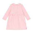 Younger Girls Pink Logo Dress, 2, hi-res
