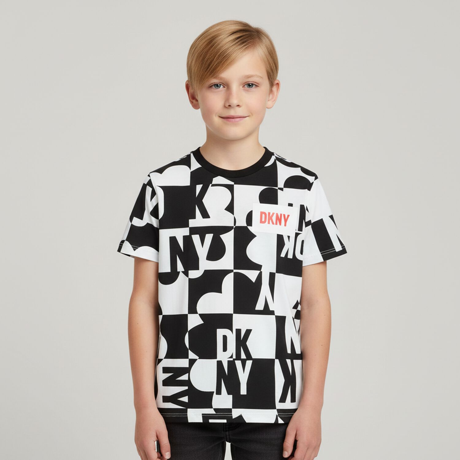 Black & White Logo T-Shirt, 1, hi-res image number null