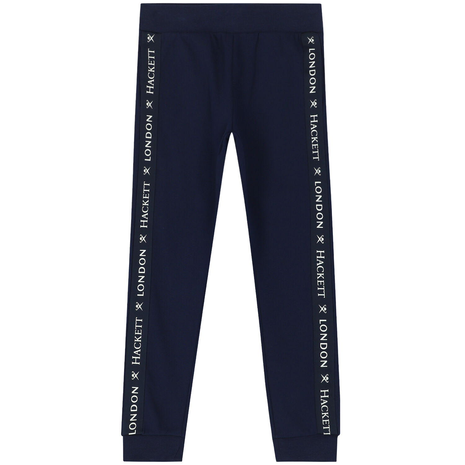Boys Navy Logo Joggers, 1, hi-res