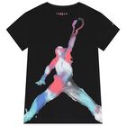 Boys Black Jordan Logo T-Shirt, 1, hi-res