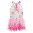 Girls Pink Ice Cream Tulle Dress, 1, hi-res
