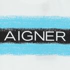 Younger Boys White Logo T-Shirt, 1, hi-res