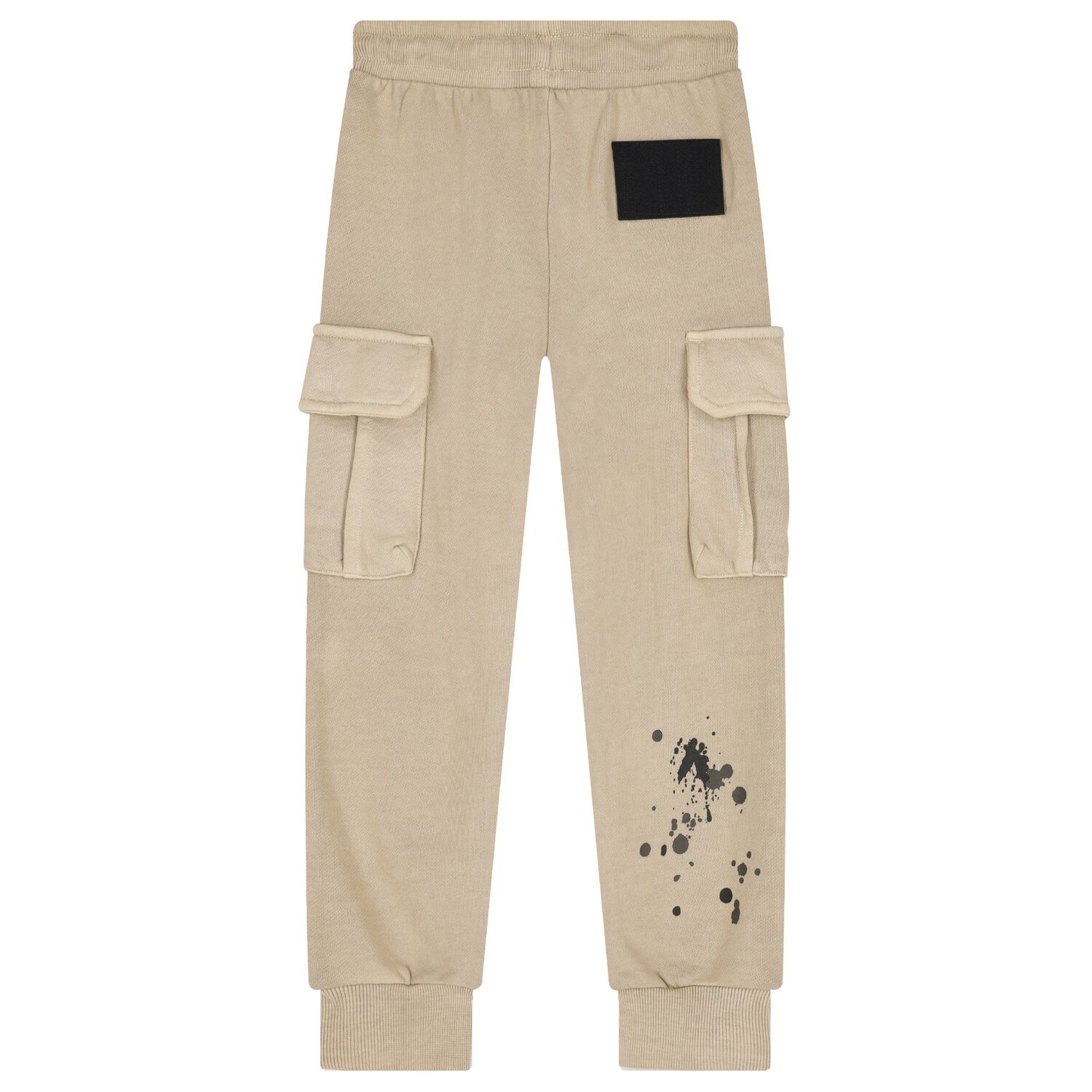 Boys Beige Joggers, 1, hi-res