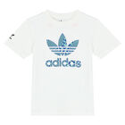 White & Black Logo Shorts Set, 1, hi-res