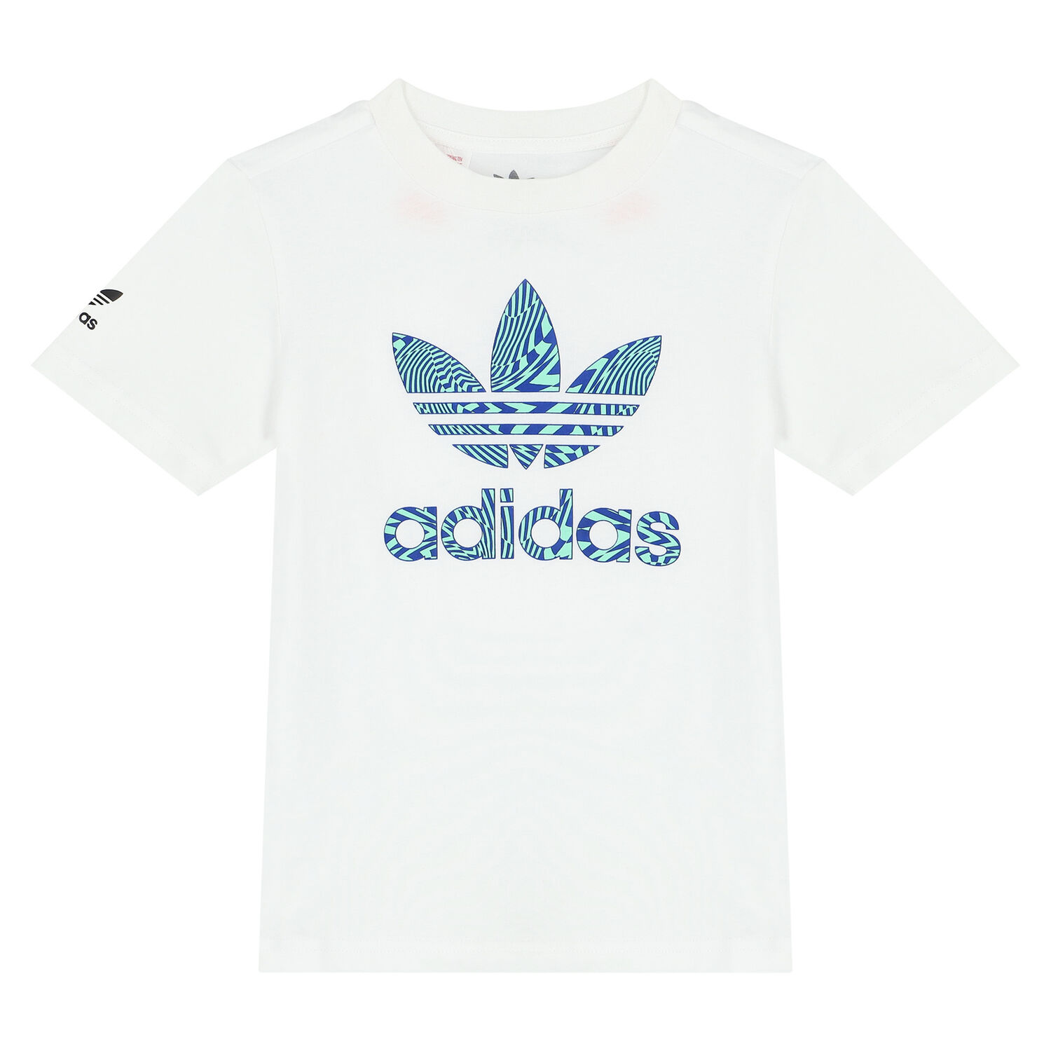 White & Black Logo Shorts Set, 1, hi-res