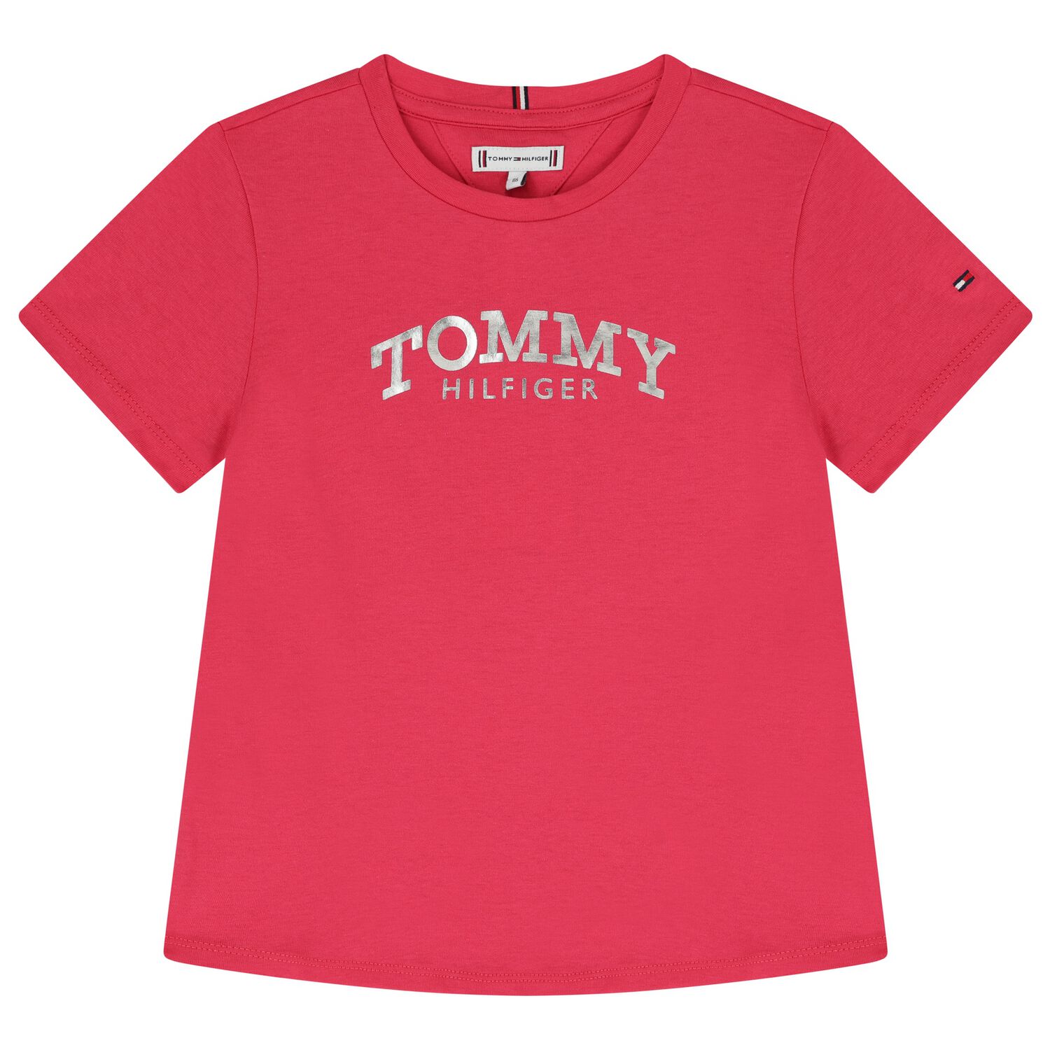 Girls Pink Logo T-Shirt, 2, hi-res