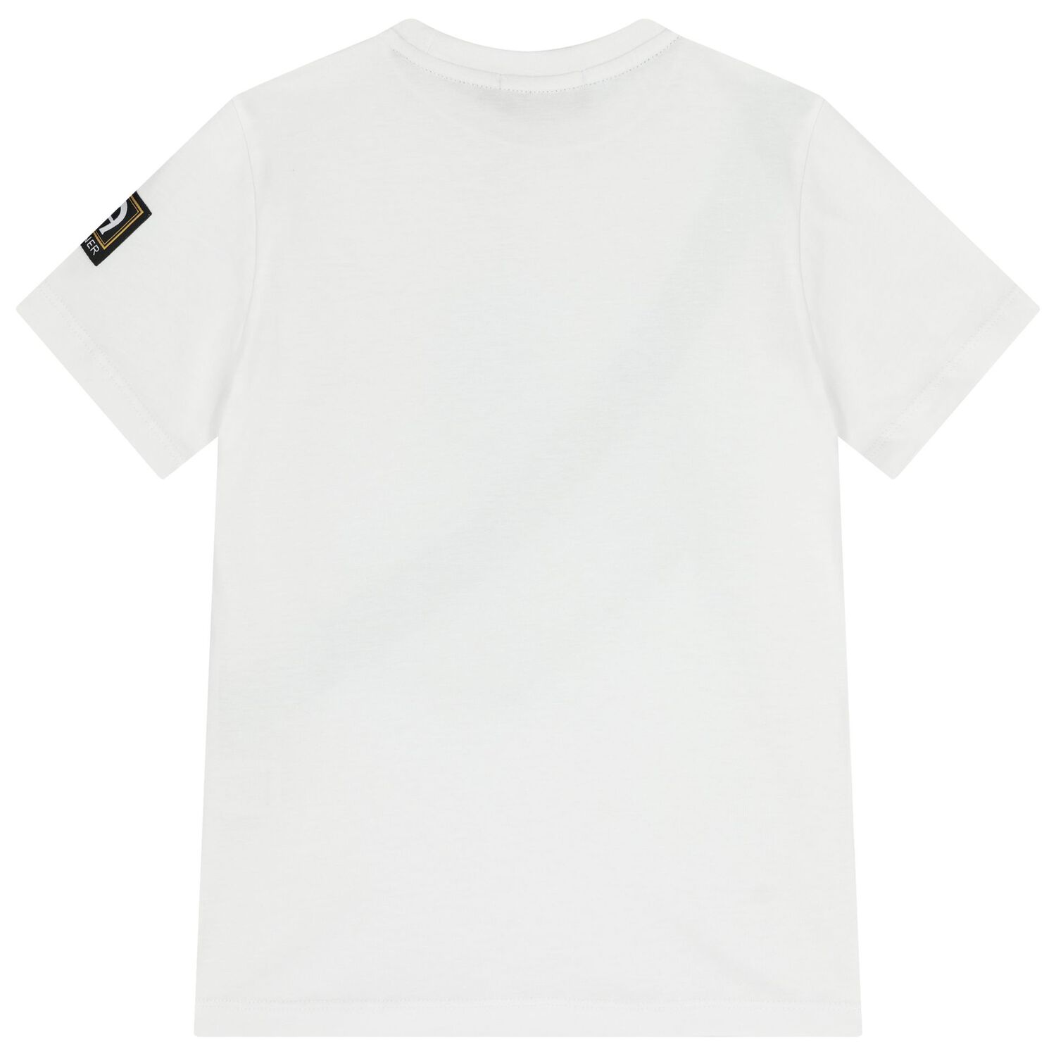 Boys White Logo Bag T-Shirt, 1, hi-res