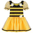 Girls Yellow & Black Little Stinger Costume, 1, hi-res
