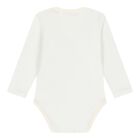 Ivory & White Teddy Bear Bodysuit Set, 1, hi-res