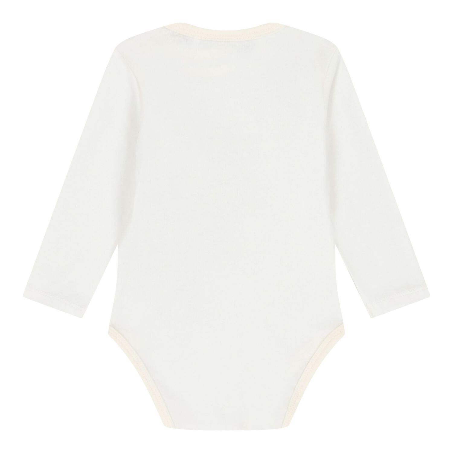 Ivory & White Teddy Bear Bodysuit Set, 1, hi-res