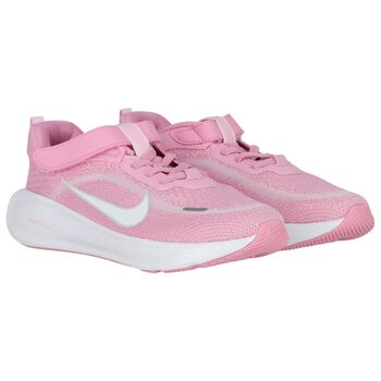 Girls Pink Logo Stellar Ride Trainers