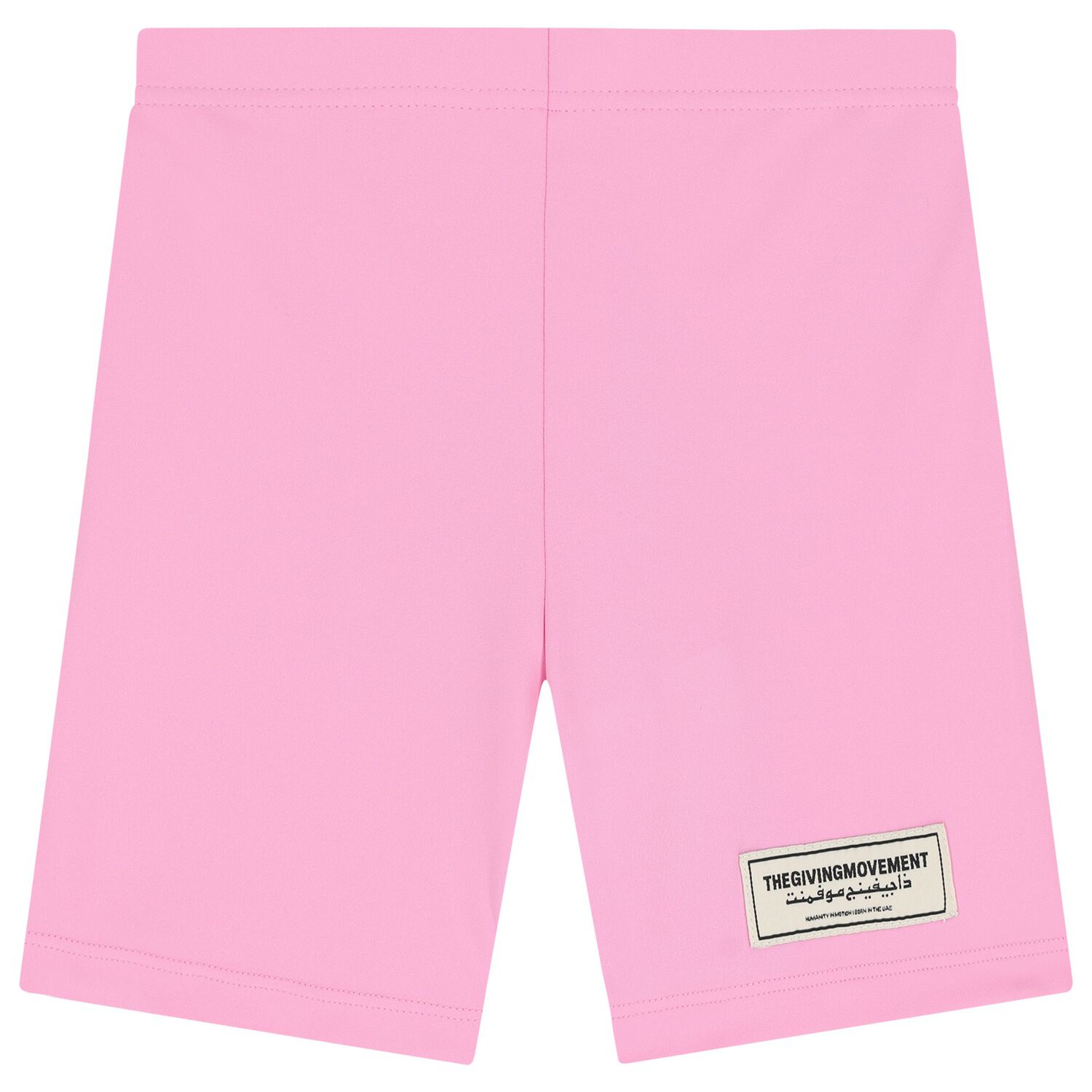 Girls Pink Logo Softskin Cycling Shorts , 1, hi-res
