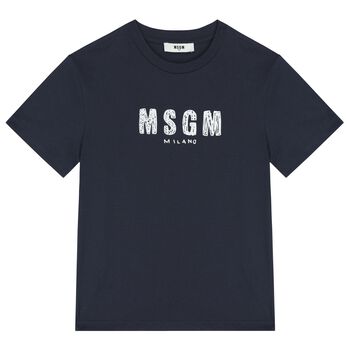 Navy Blue Logo T-Shirt