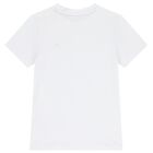 Boys White & Navy Blue Logo Pyjamas, 1, hi-res