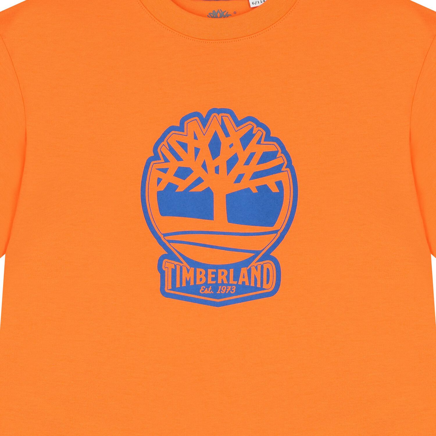 Boys Orange Logo T-Shirt, 3, hi-res