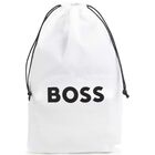 Boys Navy Blue Logo Backpack, 1, hi-res