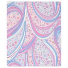 Baby Girls Pink & Lilac Fontane Blanket, 1, hi-res
