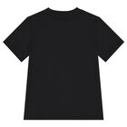 Boys Black Vegetable Logo T-Shirt, 2, hi-res