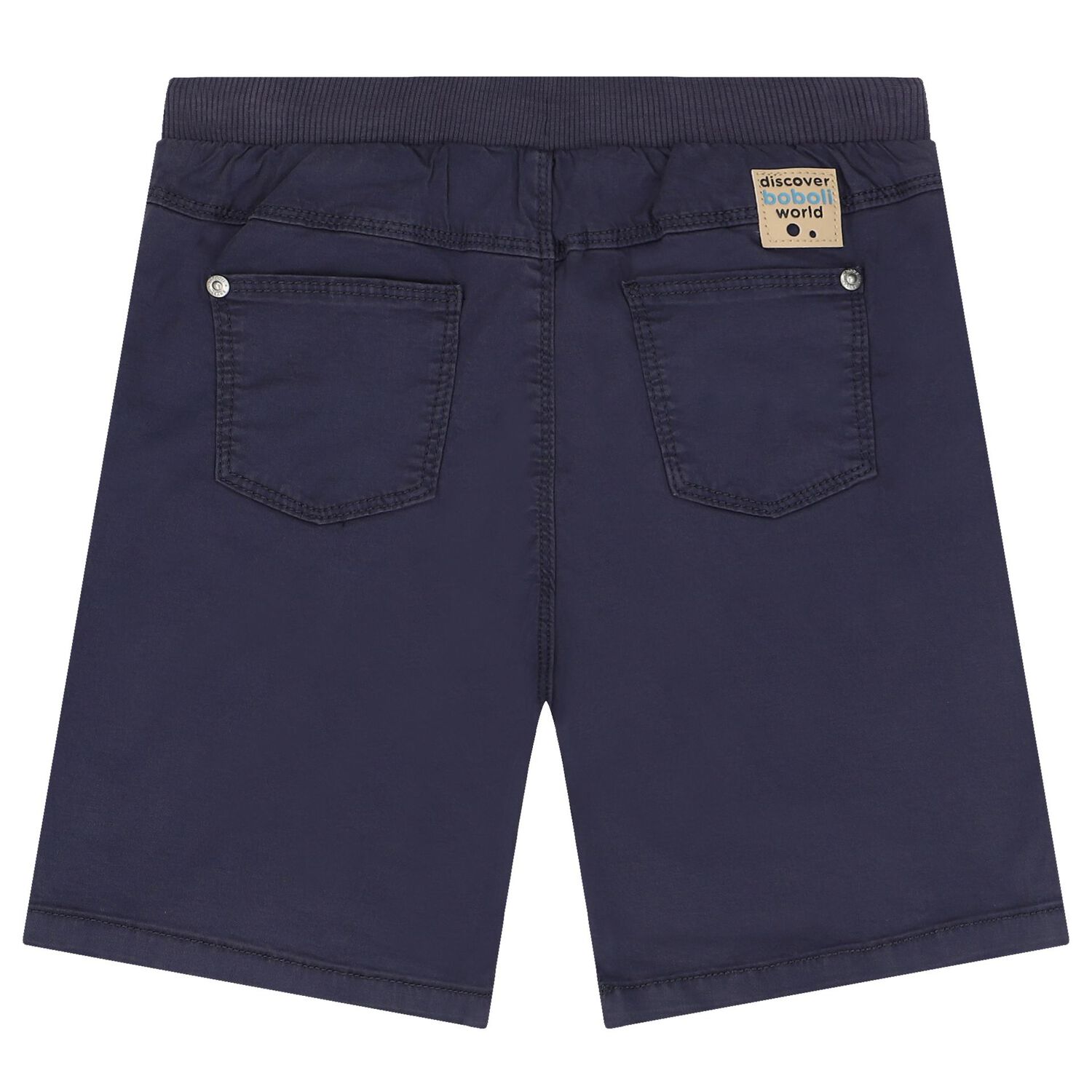 Boys Navy Blue Shorts, 3, hi-res