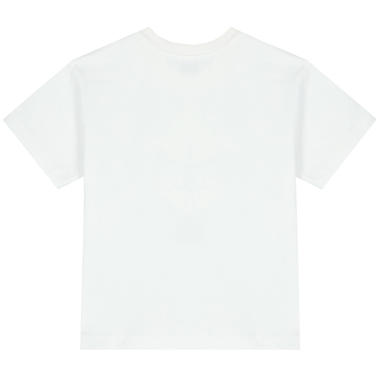 White Teddy Bear Logo T-Shirt, 5, hi-res