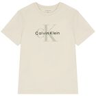Boys Ivory Logo T-Shirt , 3, hi-res