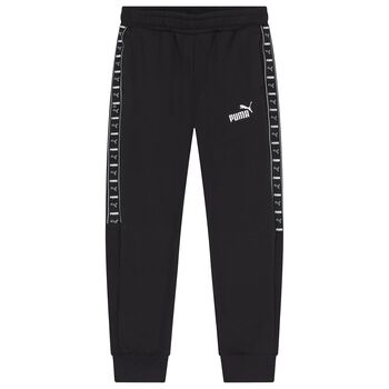Black Logo Joggers