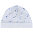 Baby Boys Blue Logo Romper Gift Set, 1, hi-res