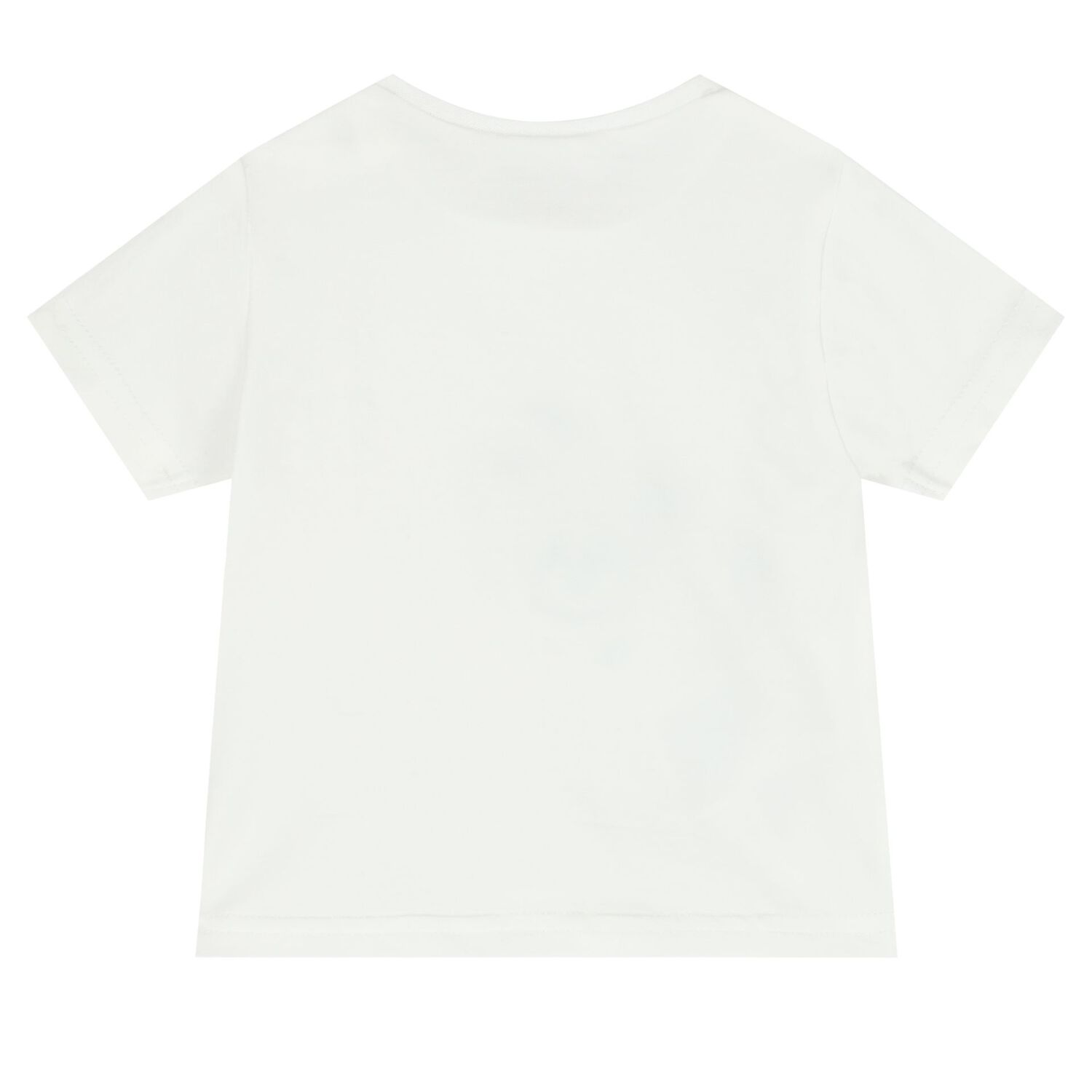 Baby Boys White & Blue Bunny Shorts Set, 2, hi-res