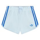 Younger Boys Blue Logo Shorts Set, 1, hi-res