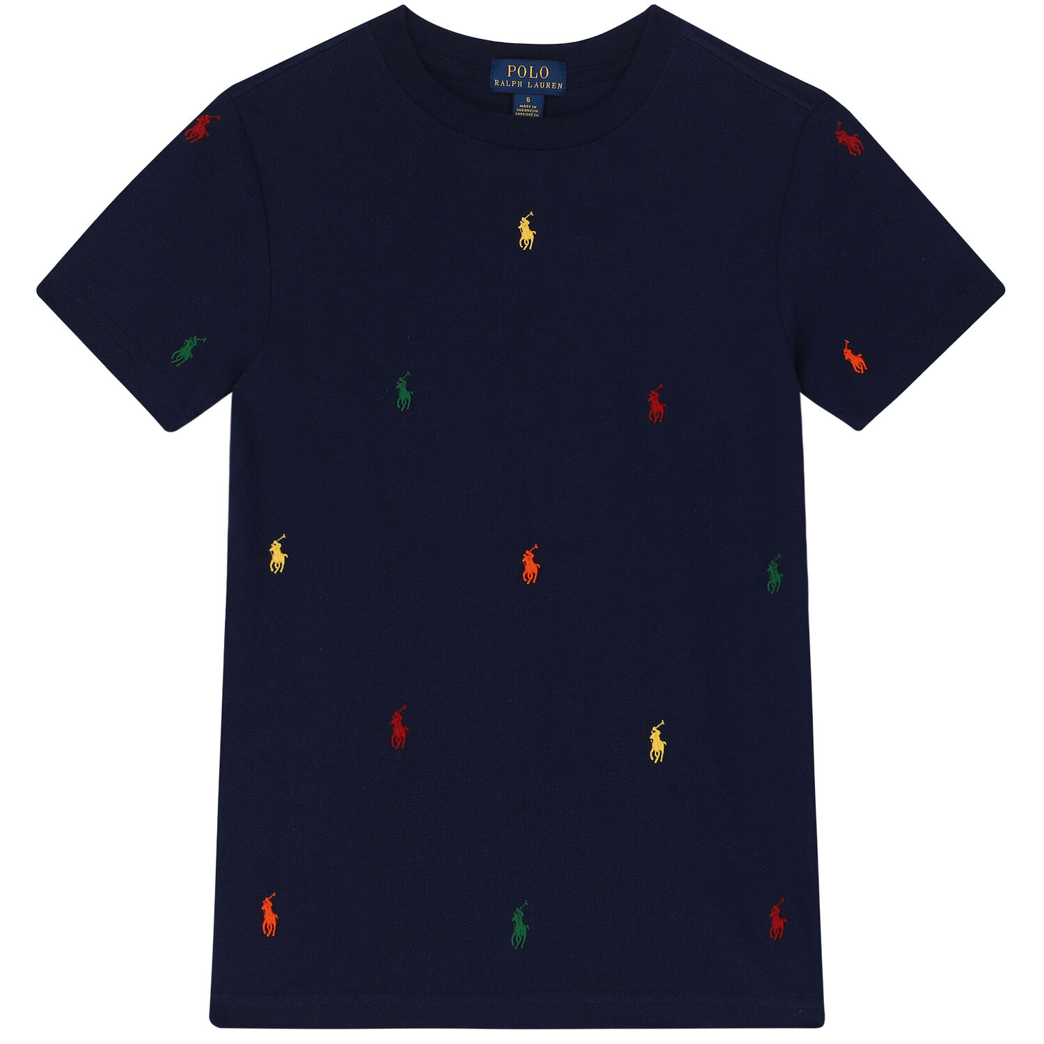 Boys Navy Logo T-Shirt, 1, hi-res