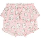 Baby Girls Ivory & Pink Shorts Set ( 2-Pack ), 2, hi-res