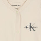 Beige Logo Romper, 1, hi-res