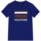 Boys Blue Logo T-Shirt, 2, hi-res