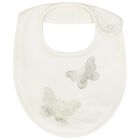Baby Girls Ivory & Gold Butterflies Babygrow Gift Set, 1, hi-res