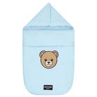 Blue Teddy Bear Logo Baby Nest, 2, hi-res
