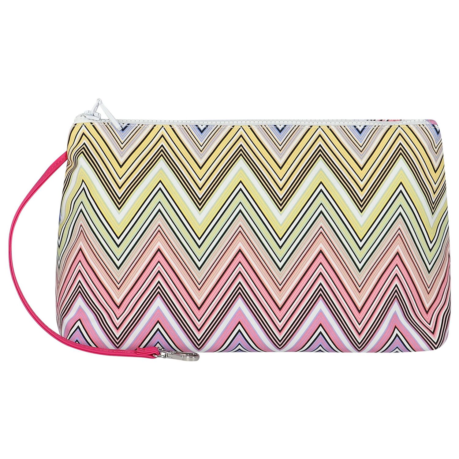 Girls Multi-Coloured Striped Tote Bag, 1, hi-res