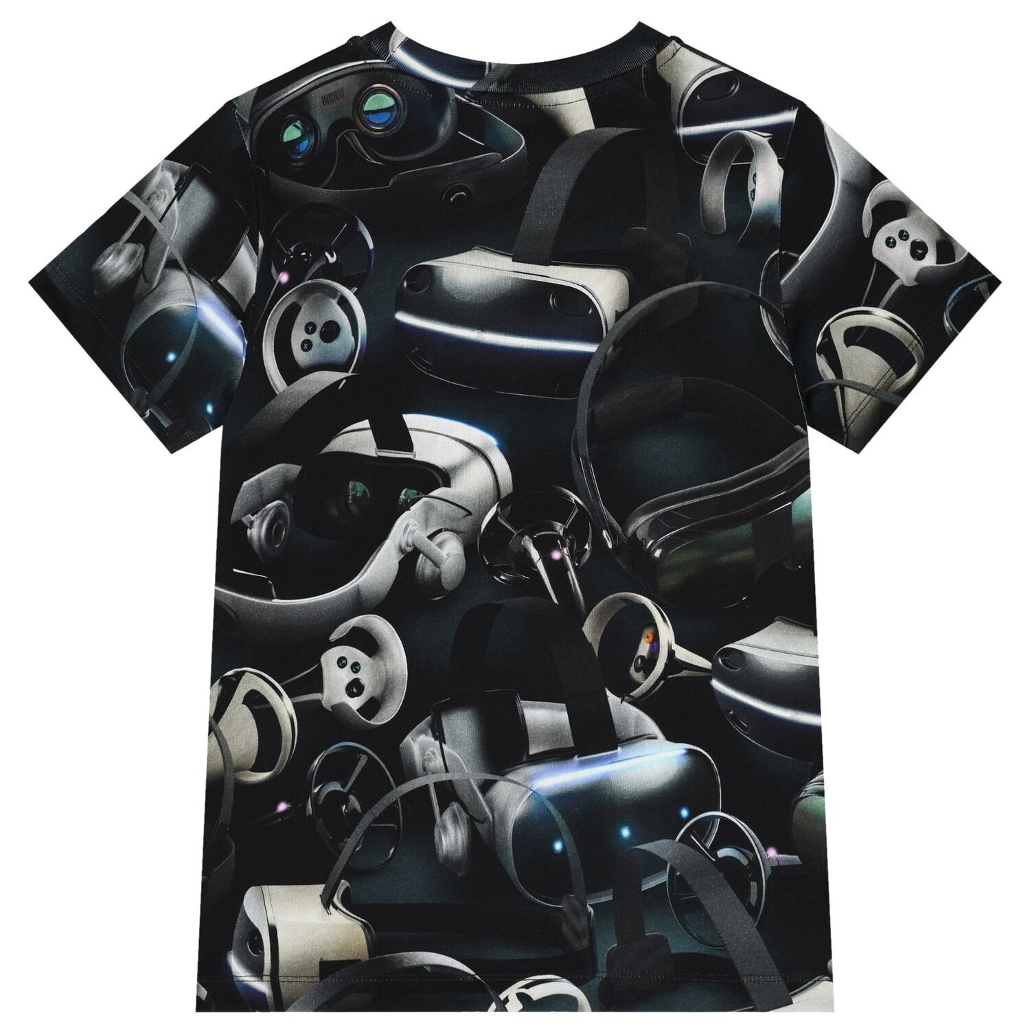 Boys Black VR Box T-Shirt, 1, hi-res