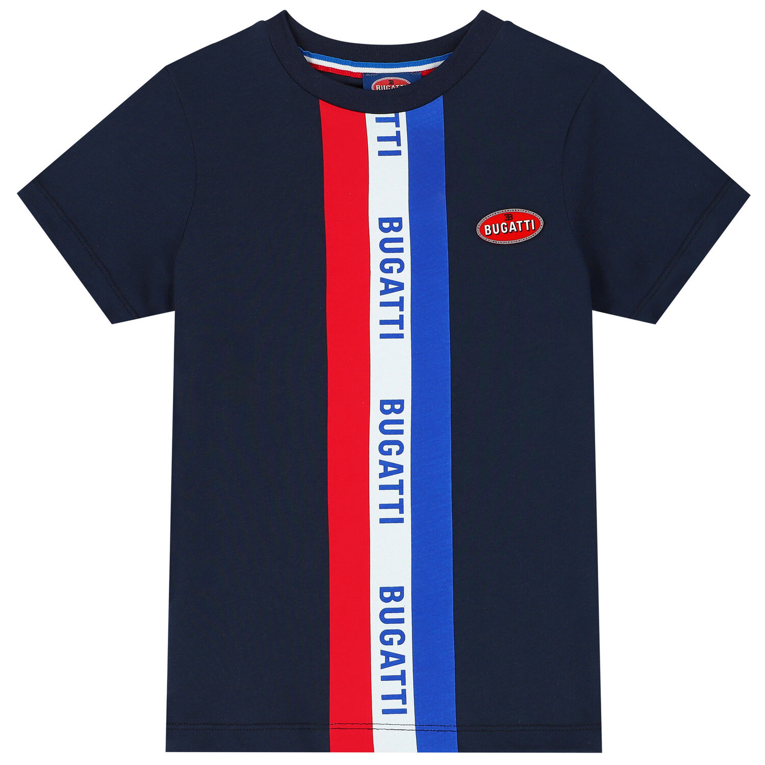 Boys Navy Logo T-Shirt, 1, hi-res image number null